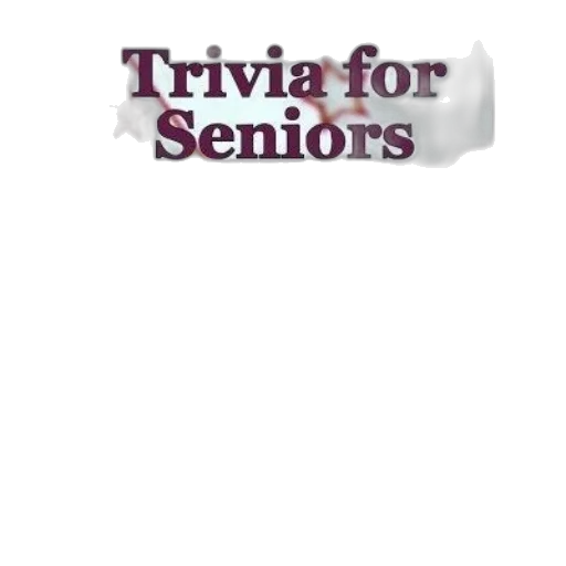 trivia, seniors, nancy, macquillan transparent PNG cut-out