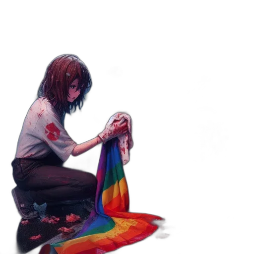 umbrella, hair, flower, weapon transparent PNG cut-out
