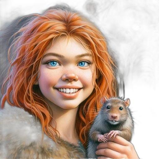 animal, creature, hair, dragon transparent PNG cut-out
