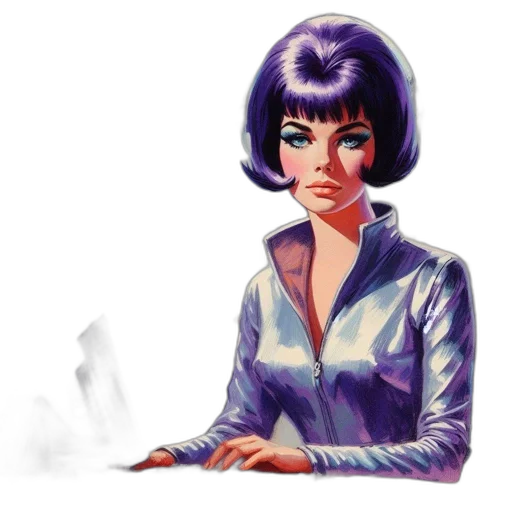 staff, face, jewelry, comic book art transparent PNG cut-out