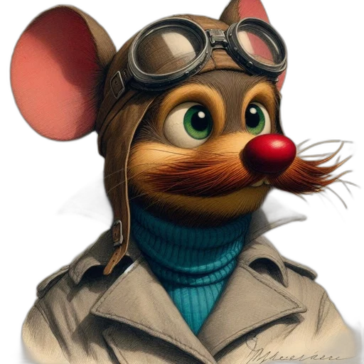 mask, animal, jacket, staff transparent PNG cut-out