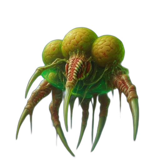 creature, food, hair, crown transparent PNG cut-out