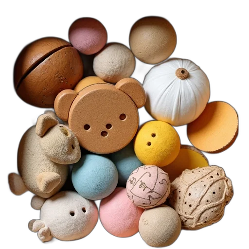 food, jewelry, mask, 3d render transparent PNG cut-out