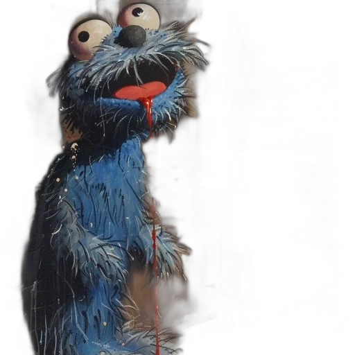 creature, animal, staff, mask transparent PNG cut-out