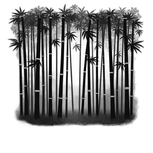 tree, staff, hair, weapon transparent PNG cut-out