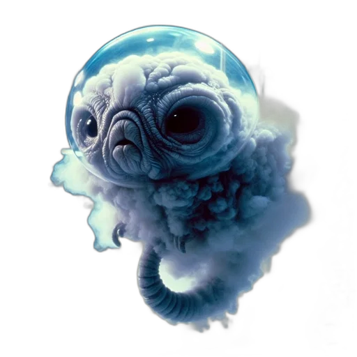 creature, mask, animal, face transparent PNG cut-out