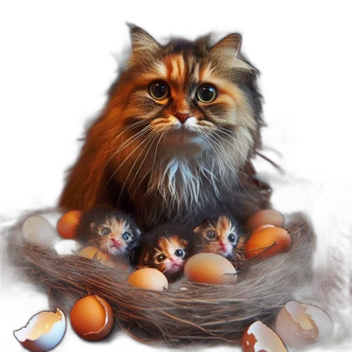 animal, photorealistic, fantasy art, concept art transparent PNG cut-out
