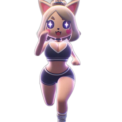 staff, mask, dress, creature transparent PNG cut-out