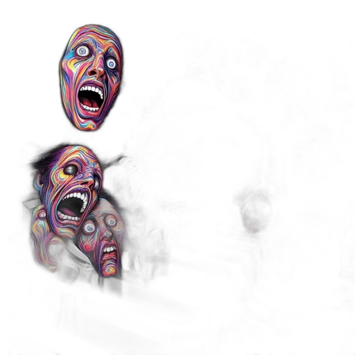mask, face, creature, robot transparent PNG cut-out