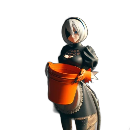 weapon, staff, robot, bottle transparent PNG cut-out