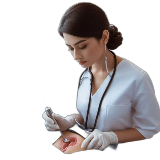 jewelry, staff, photorealistic, oil painting transparent PNG cut-out