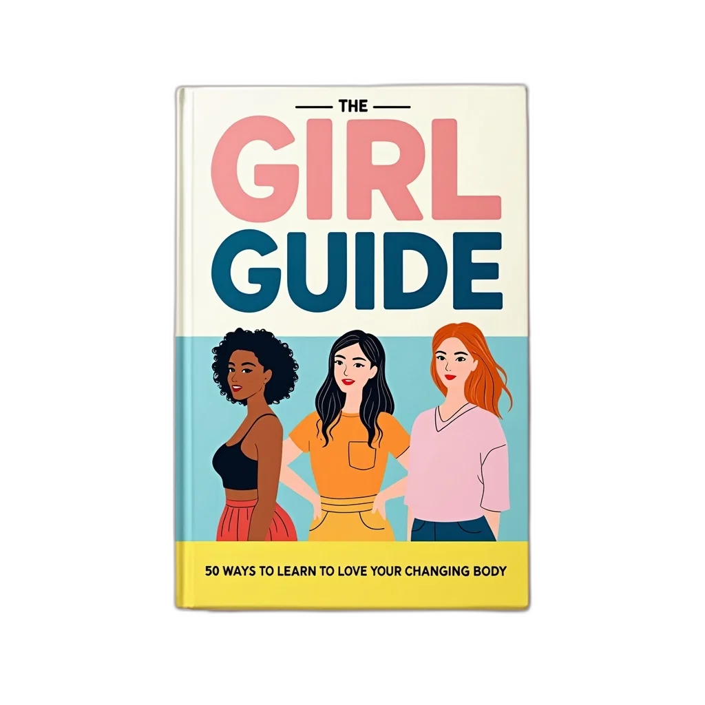 cover, girl, guide, book transparent PNG cut-out