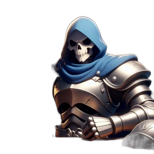 mask, sword, concept art, fantasy art transparent PNG cut-out