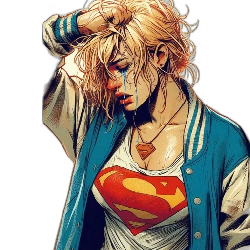jacket, comic book art, concept art, fantasy art transparent PNG cut-out