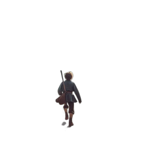 sword, weapon, staff, robot transparent PNG cut-out