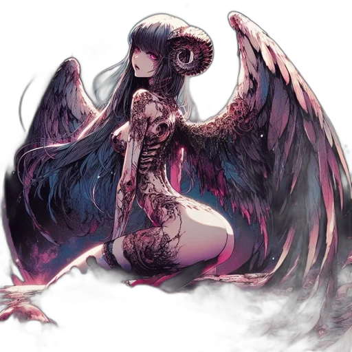 dragon, creature, dress, fantasy art transparent PNG cut-out