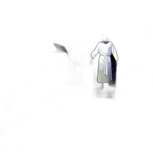 dress, robot, jacket, weapon transparent PNG cut-out