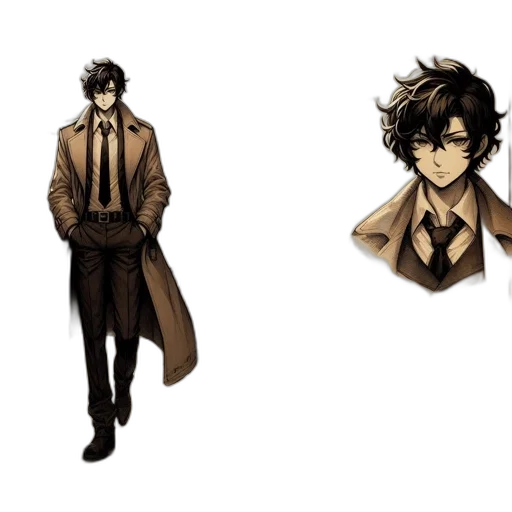 jacket, concept art, pixel art, comic book art transparent PNG cut-out