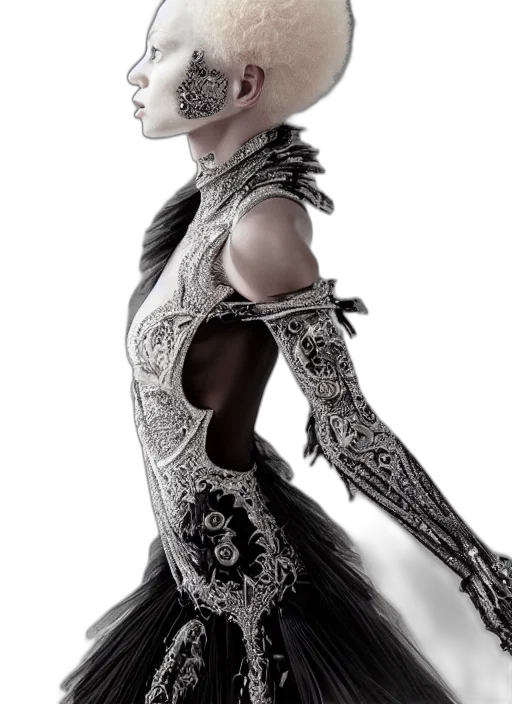 dress, jewelry, mask, robot transparent PNG cut-out