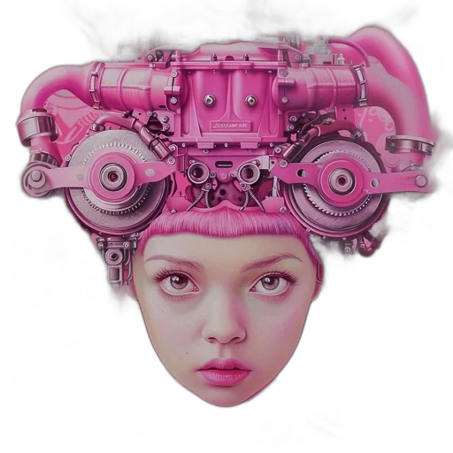 crown, face, mask, hair transparent PNG cut-out
