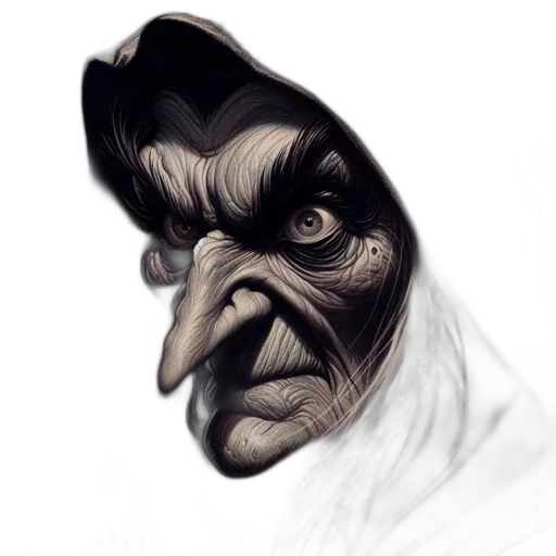 face, mask, creature, animal transparent PNG cut-out