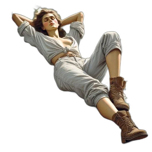 shoes, jacket, photorealistic, concept art transparent PNG cut-out