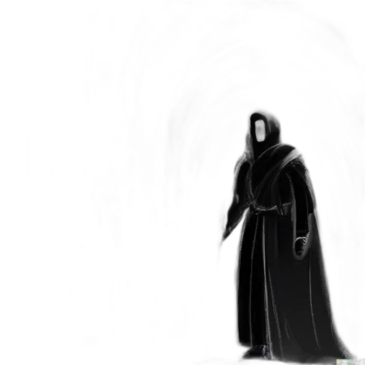 creature, staff, sword, mask transparent PNG cut-out