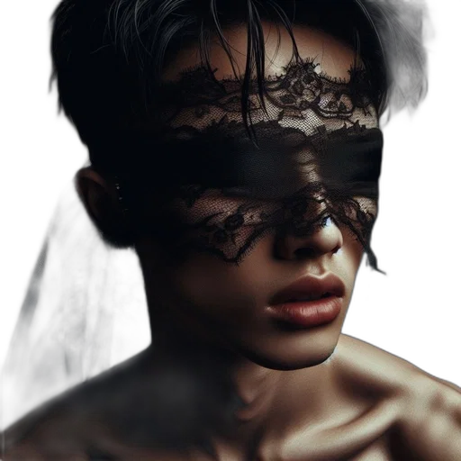 mask, face, crown, jewelry transparent PNG cut-out