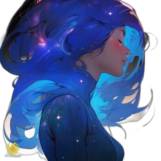 crown, hair, dress, face transparent PNG cut-out