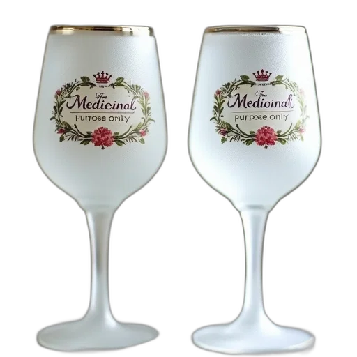 two, identical, wine, glasses transparent PNG cut-out