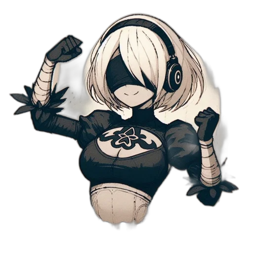 mask, robot, weapon, jacket transparent PNG cut-out
