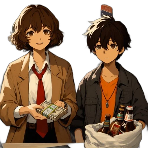 food, jacket, anime, concept art transparent PNG cut-out