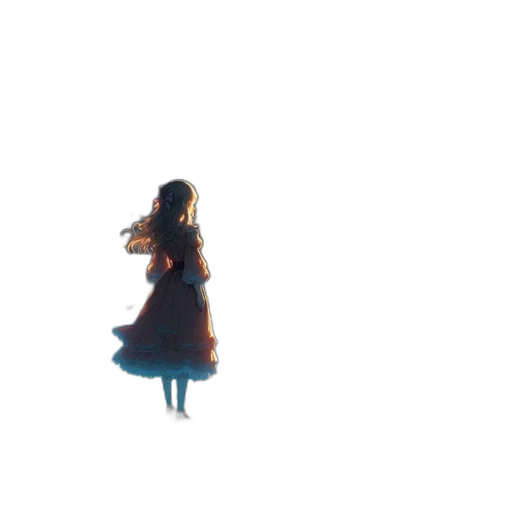 dress, robot, creature, crown transparent PNG cut-out
