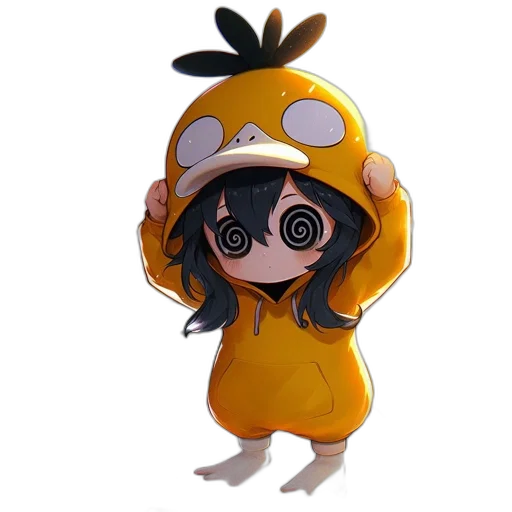 creature, hat, jacket, animal transparent PNG cut-out