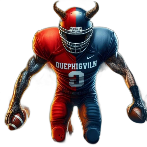 intense, football, scene, features transparent PNG cut-out