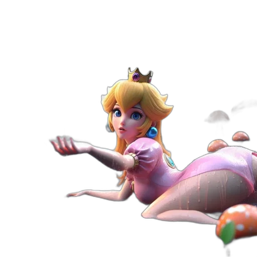 weapon, dress, creature, 3d render transparent PNG cut-out
