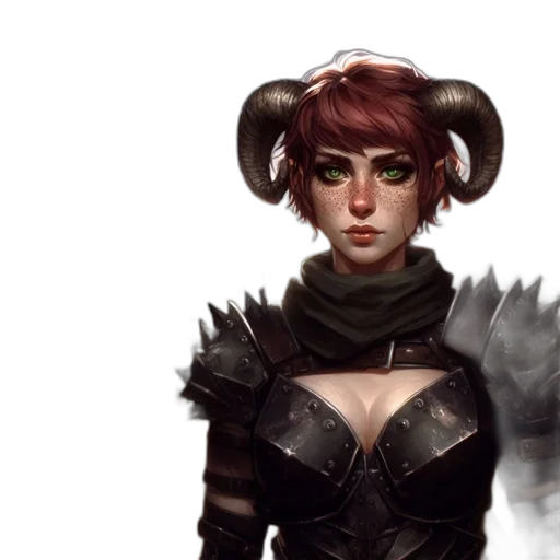 fantasy art, concept art, comic book art, cyberpunk transparent PNG cut-out