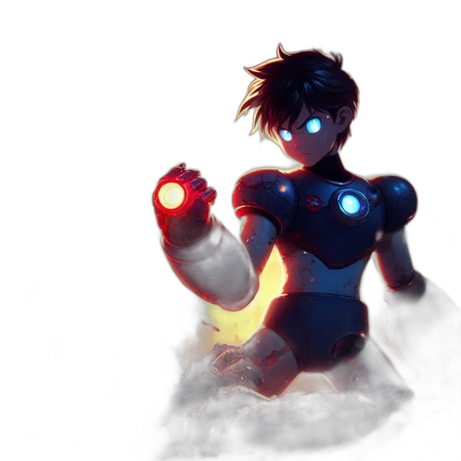 robot, weapon, concept art, anime transparent PNG cut-out