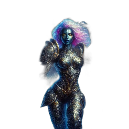 creature, dress, robot, concept art transparent PNG cut-out