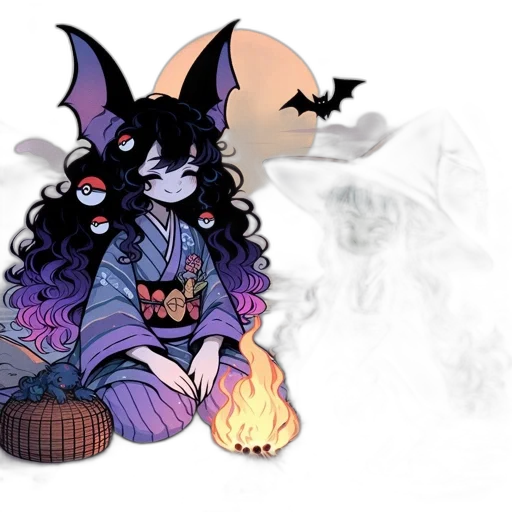 fantasy art, concept art, pixel art, anime transparent PNG cut-out