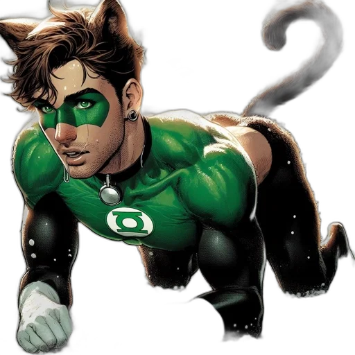 animal, comic book art, concept art, green transparent PNG cut-out