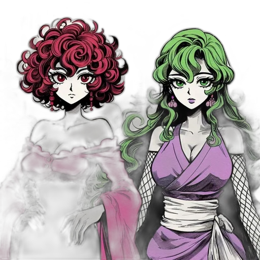 concept art, fantasy art, anime, pixel art transparent PNG cut-out