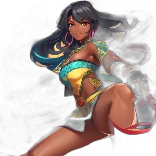 fantasy art, concept art, pixel art, anime transparent PNG cut-out