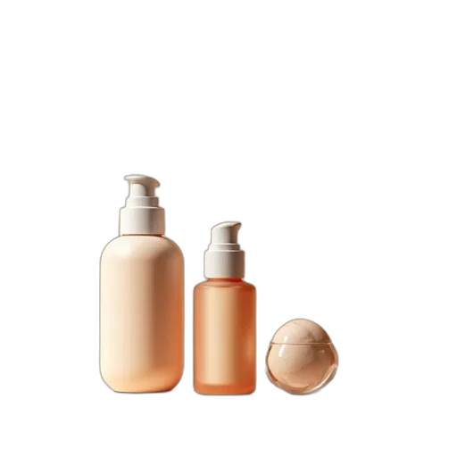 bottle, earth tones, golden, keracin transparent PNG cut-out