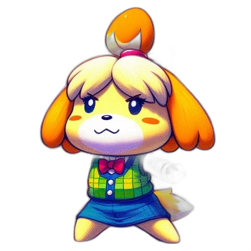 staff, animal, dress, creature transparent PNG cut-out