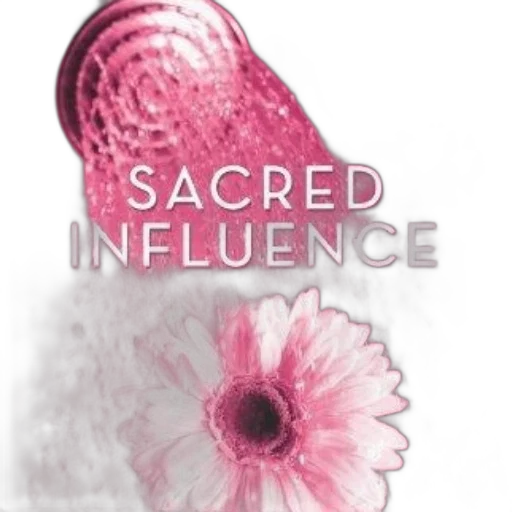 sacred, influence, book, cover transparent PNG cut-out
