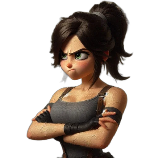 staff, concept art, 3d render, cartoon transparent PNG cut-out