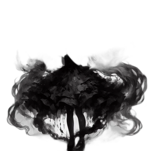 tree, hair, crown, mask transparent PNG cut-out