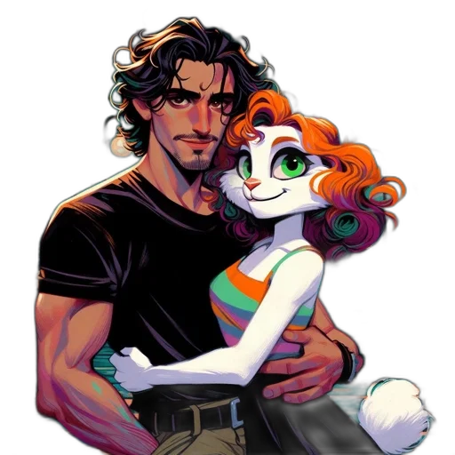 pixel art, cartoon, concept art, comic book art transparent PNG cut-out