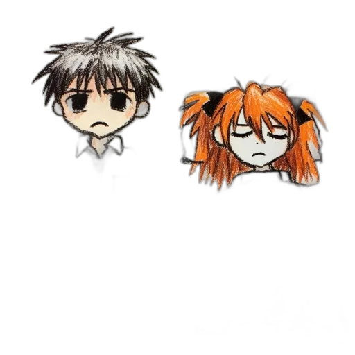 anime, concept art, cartoon, pixel art transparent PNG cut-out